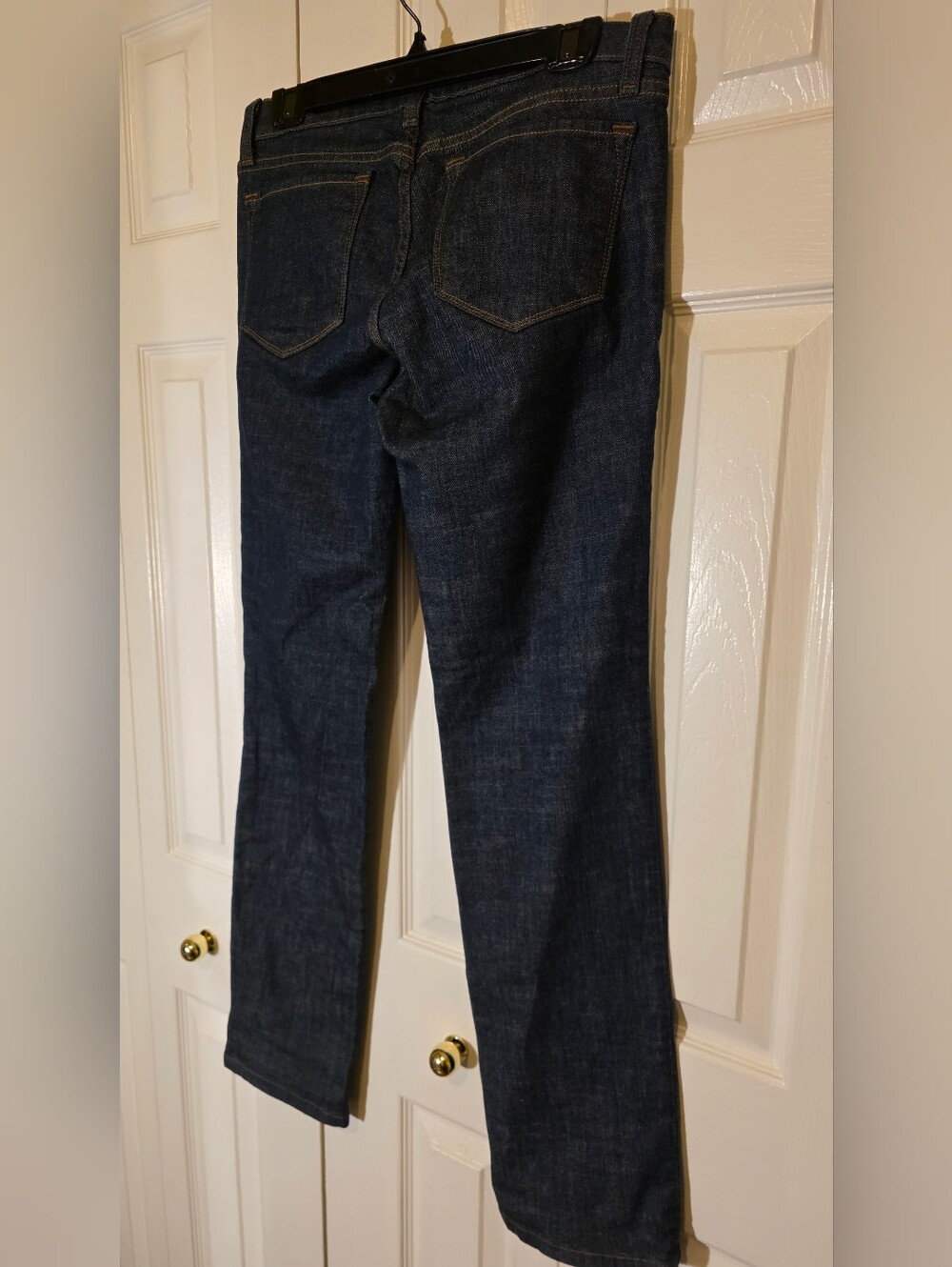 JBRAND Dark Wash Low Rise Cigarette Jean 914 In Miner 29W 31L - Picture 6 of 8